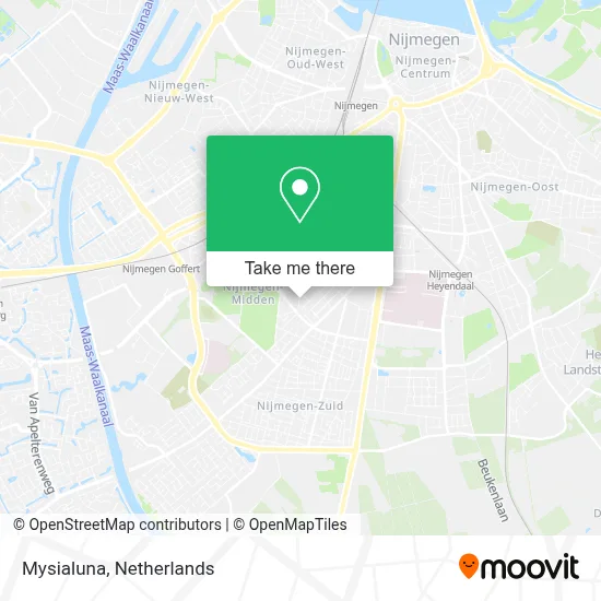 Mysialuna map