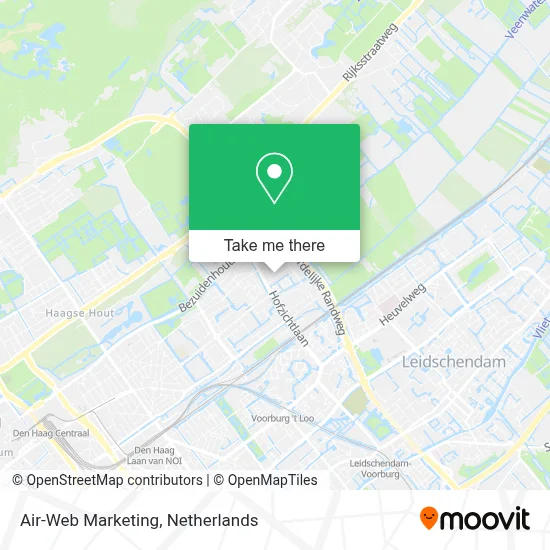 Air-Web Marketing map