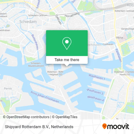 Shipyard Rotterdam B.V. map