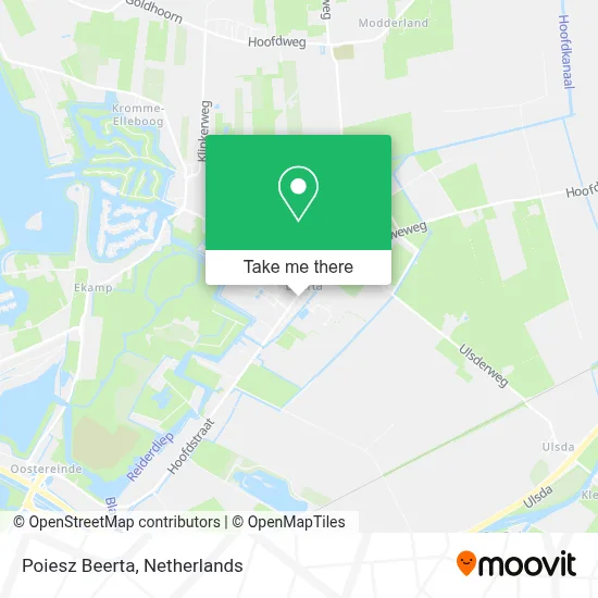 Poiesz Beerta map