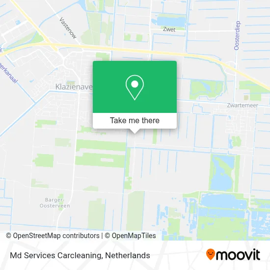 Md Services Carcleaning map