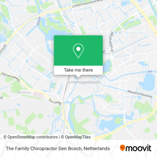 The Family Chiropractor Den Bosch Karte