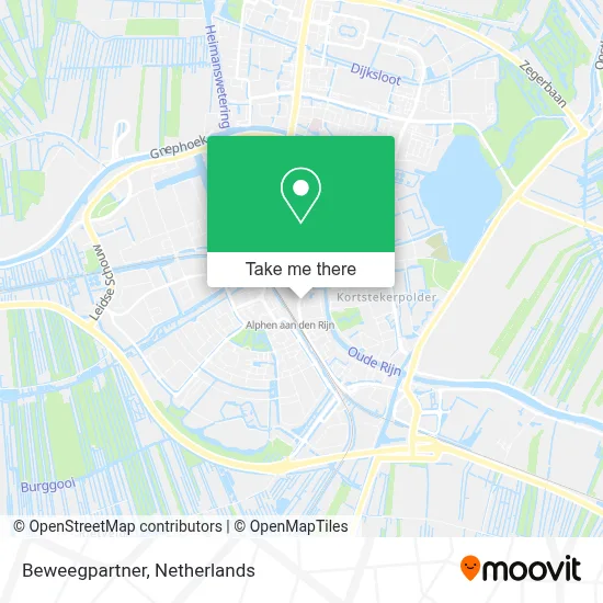 Beweegpartner map