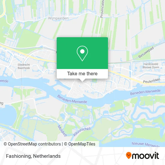 Fashioning map