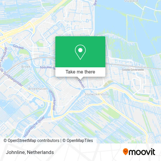 Johnline map