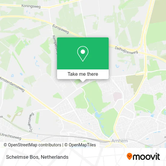 Schelmse Bos map