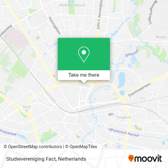 Studievereniging Fact map