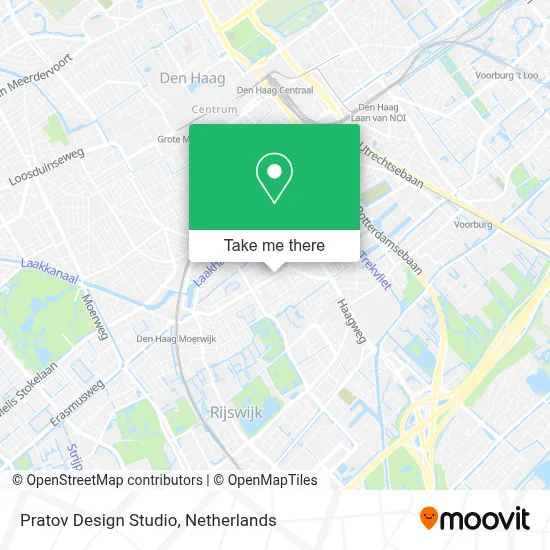 Pratov Design Studio map