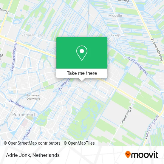Adrie Jonk map