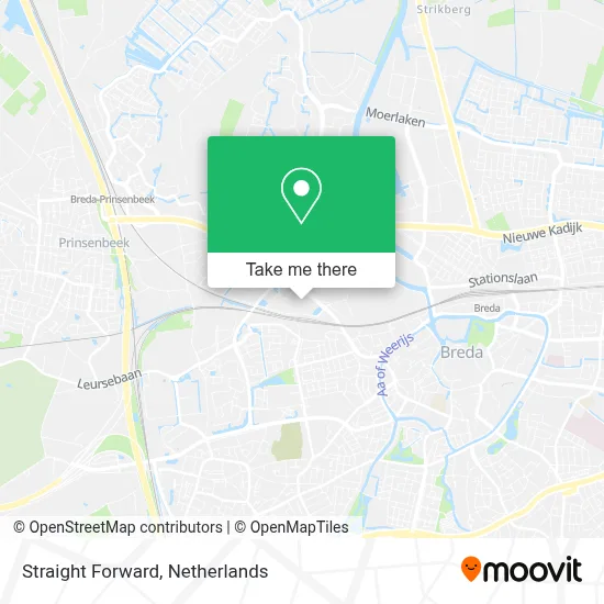 Straight Forward map