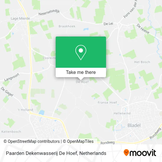 Paarden Dekenwasserij De Hoef map
