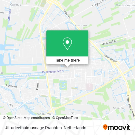 Jitrudeethaimassage Drachten map