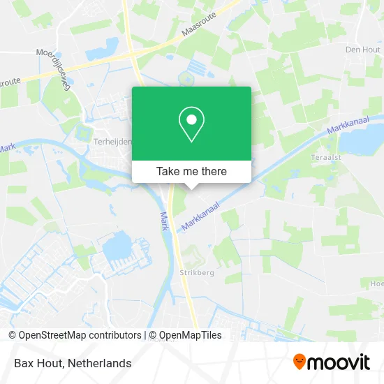 Bax Hout map