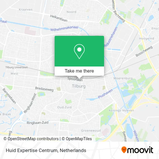 Huid Expertise Centrum map