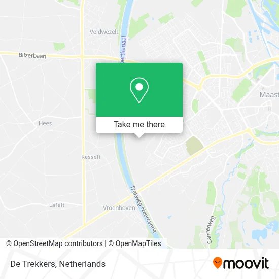 De Trekkers map