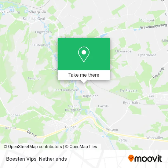 Boesten Vips map