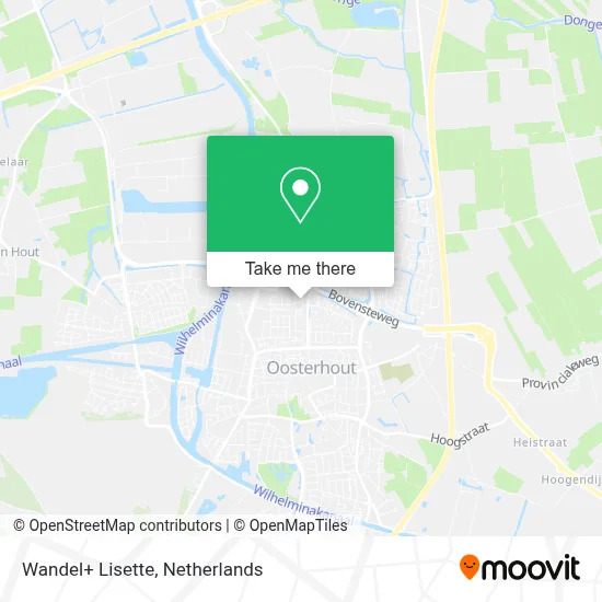 Wandel+ Lisette map