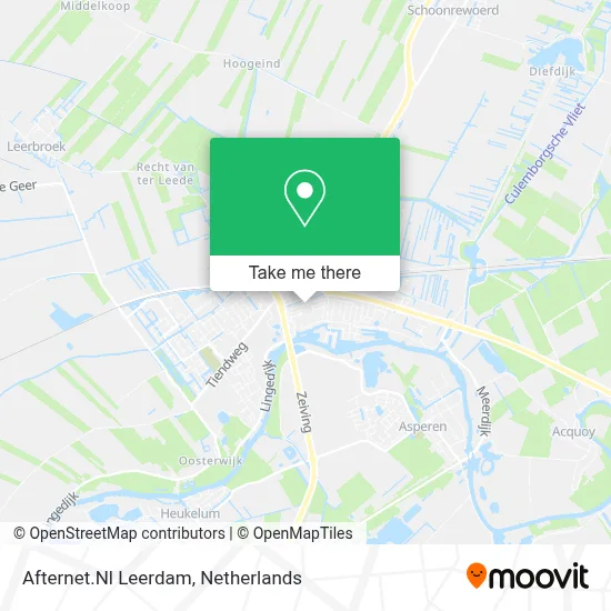 Afternet.Nl Leerdam map