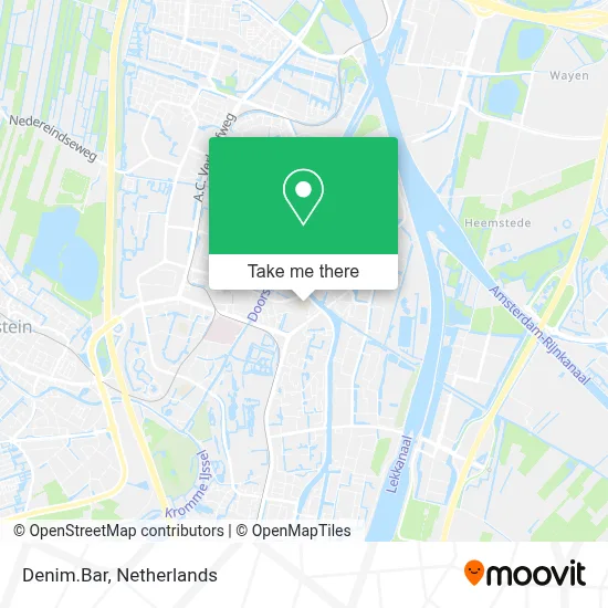 Denim.Bar map