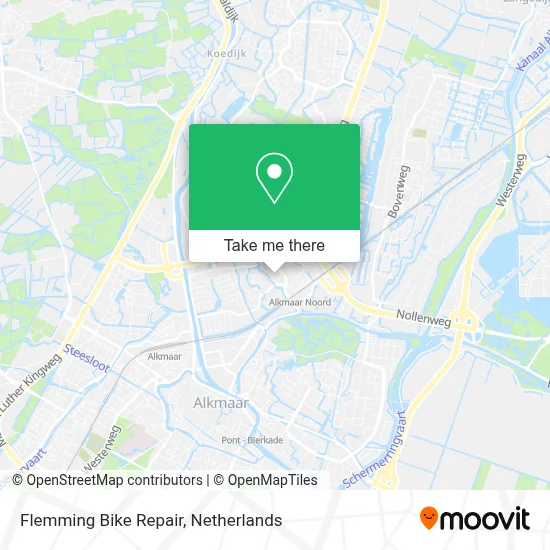 Flemming Bike Repair map