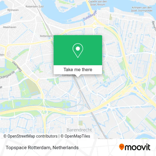 Topspace Rotterdam map
