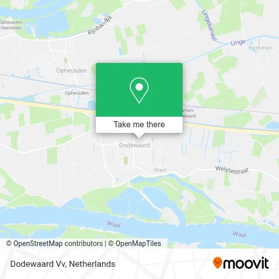 Dodewaard Vv map