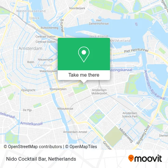 Nido Cocktail Bar map
