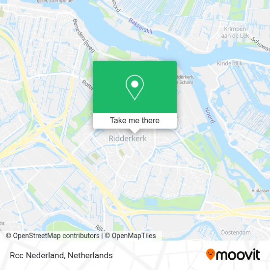 Rcc Nederland map