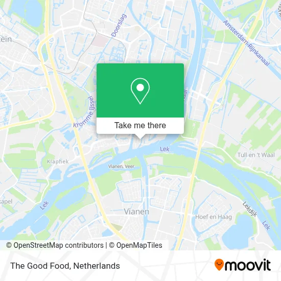The Good Food map