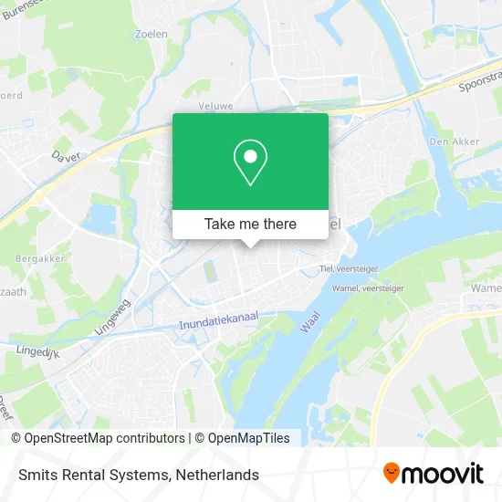 Smits Rental Systems map