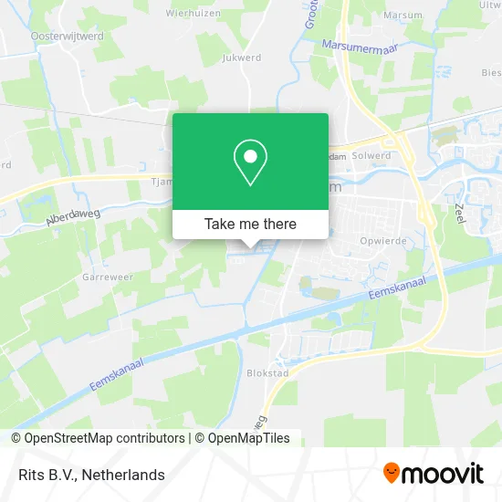Rits B.V. map