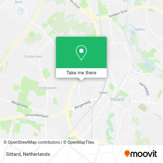 Sittard map