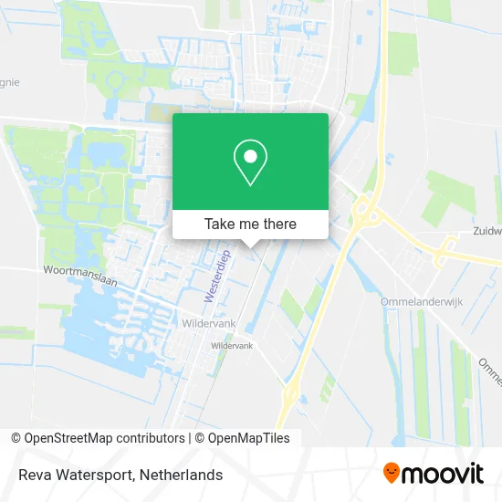 Reva Watersport map