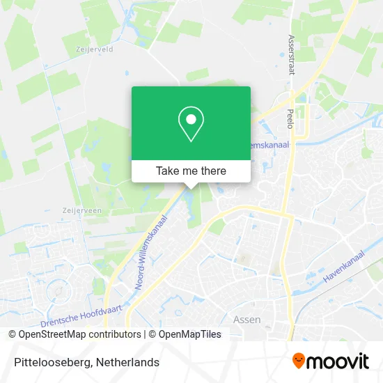 Pittelooseberg map