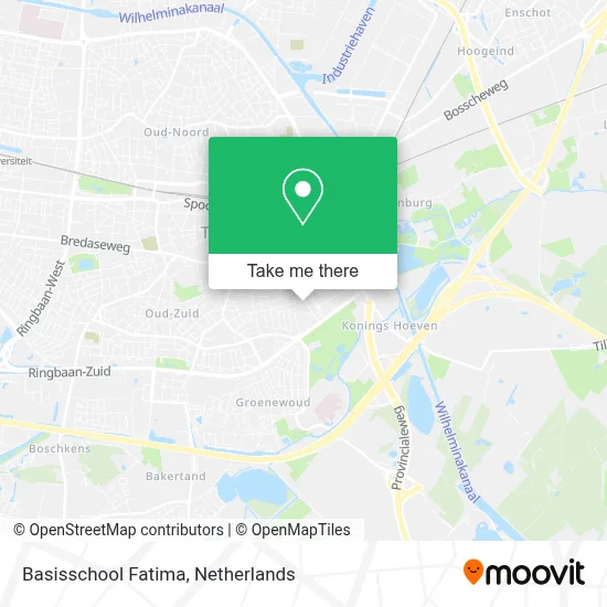 Basisschool Fatima map