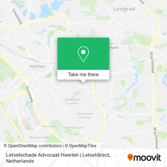 Letselschade Advocaat Heerlen | Letseldirect map