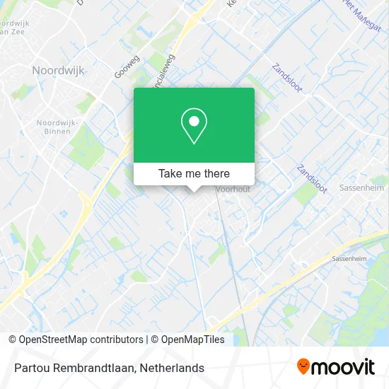 Partou Rembrandtlaan map