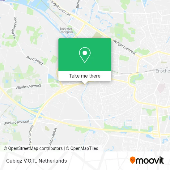 Cubiqz V.O.F. map