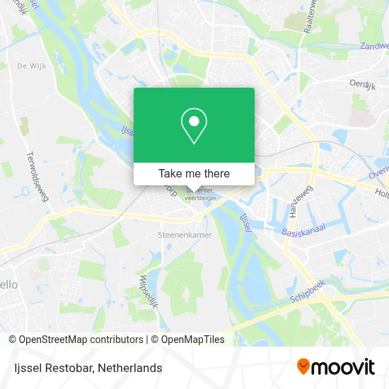 Ijssel Restobar map