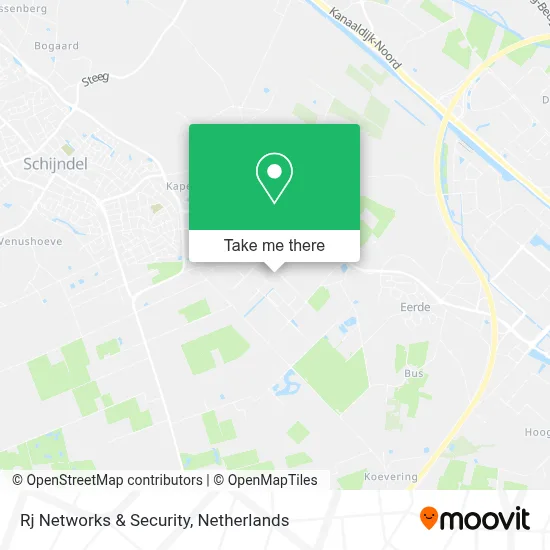 Rj Networks & Security map