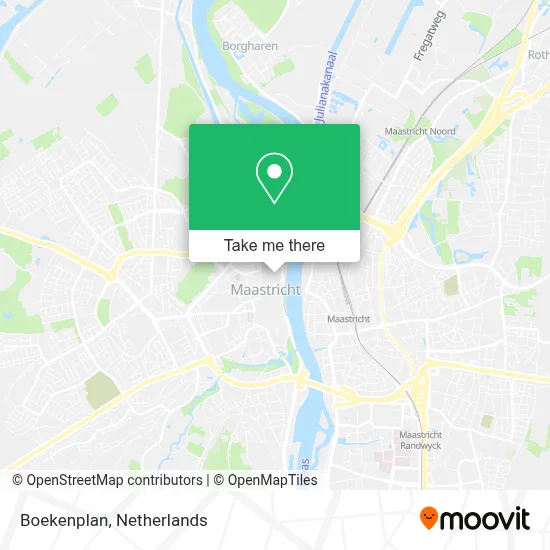 Boekenplan Karte