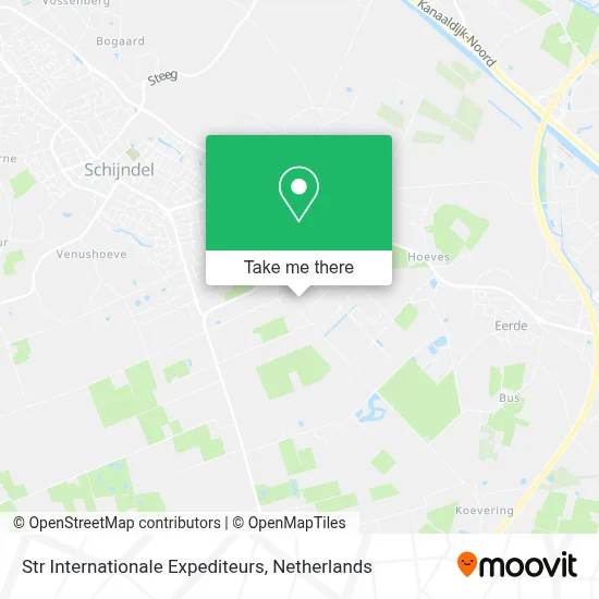 Str Internationale Expediteurs map