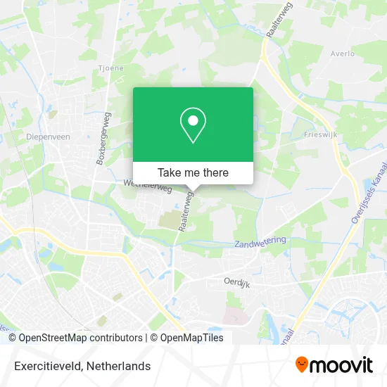 Exercitieveld map