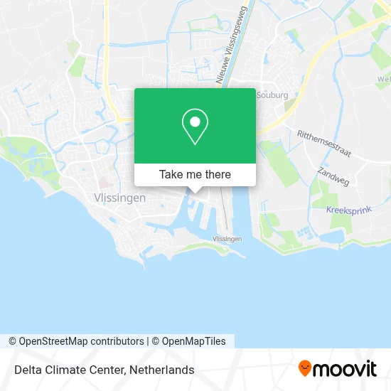 Delta Climate Center map