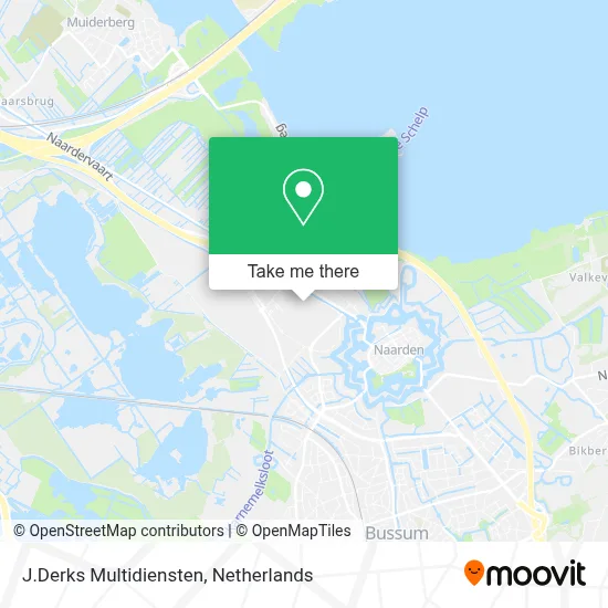 J.Derks Multidiensten map
