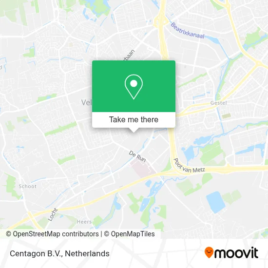 Centagon B.V. map