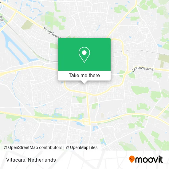 Vitacara map