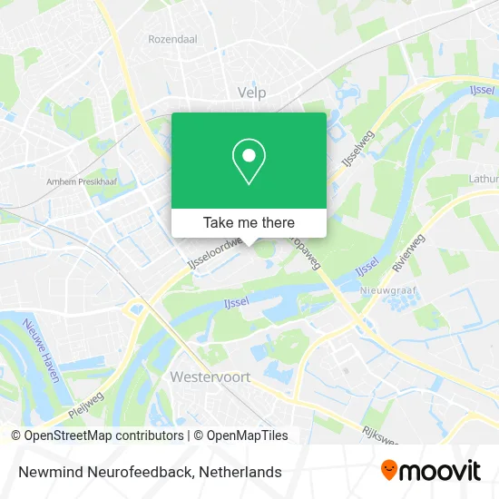 Newmind Neurofeedback map