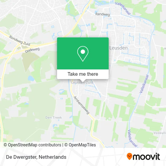 De Dwergster map