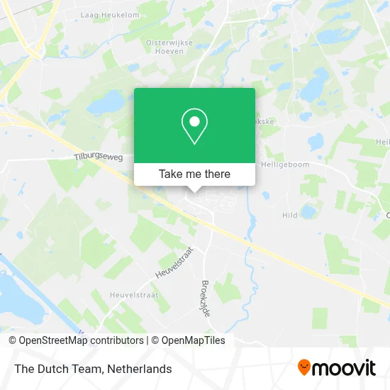 The Dutch Team map